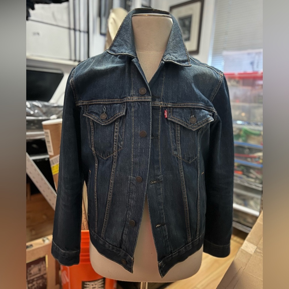 Levi's Blue Lightweight Trucker Jacket